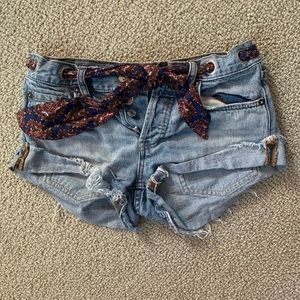Free People Short Shorts